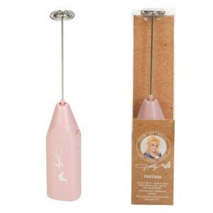 DOLLY PARTON Pink Handheld Frother New In Package Dollycore Pastel Pink. New